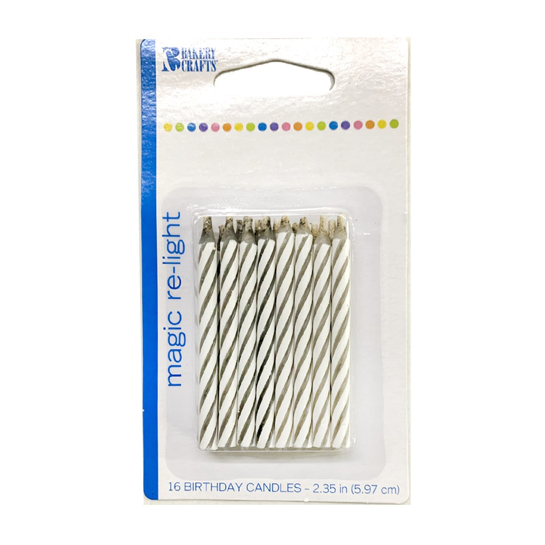 Velas Magic Re-Light Blancas 2.25 in