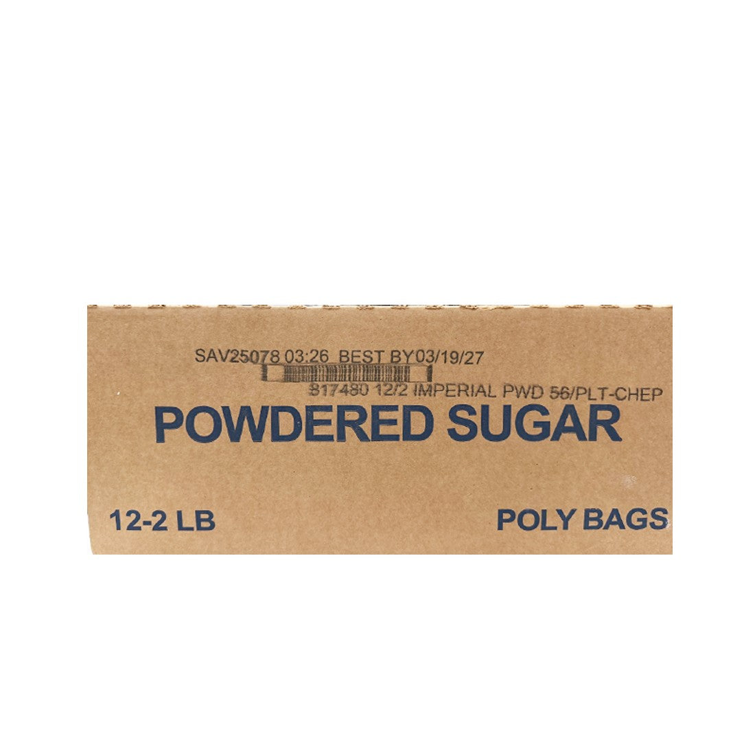 Azúcar 6X (Confectioners Sugar) - 12 / 2 lbs.