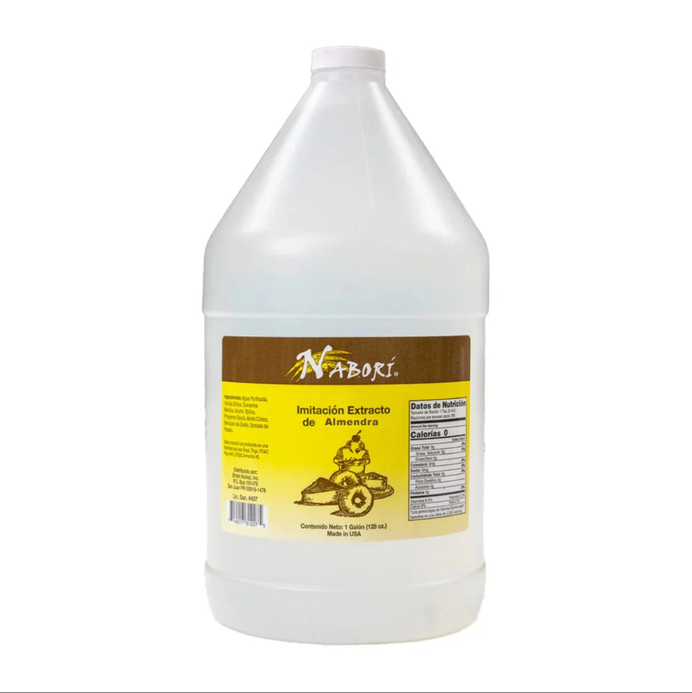 Sabor Almendra 1 gal. - Naborí