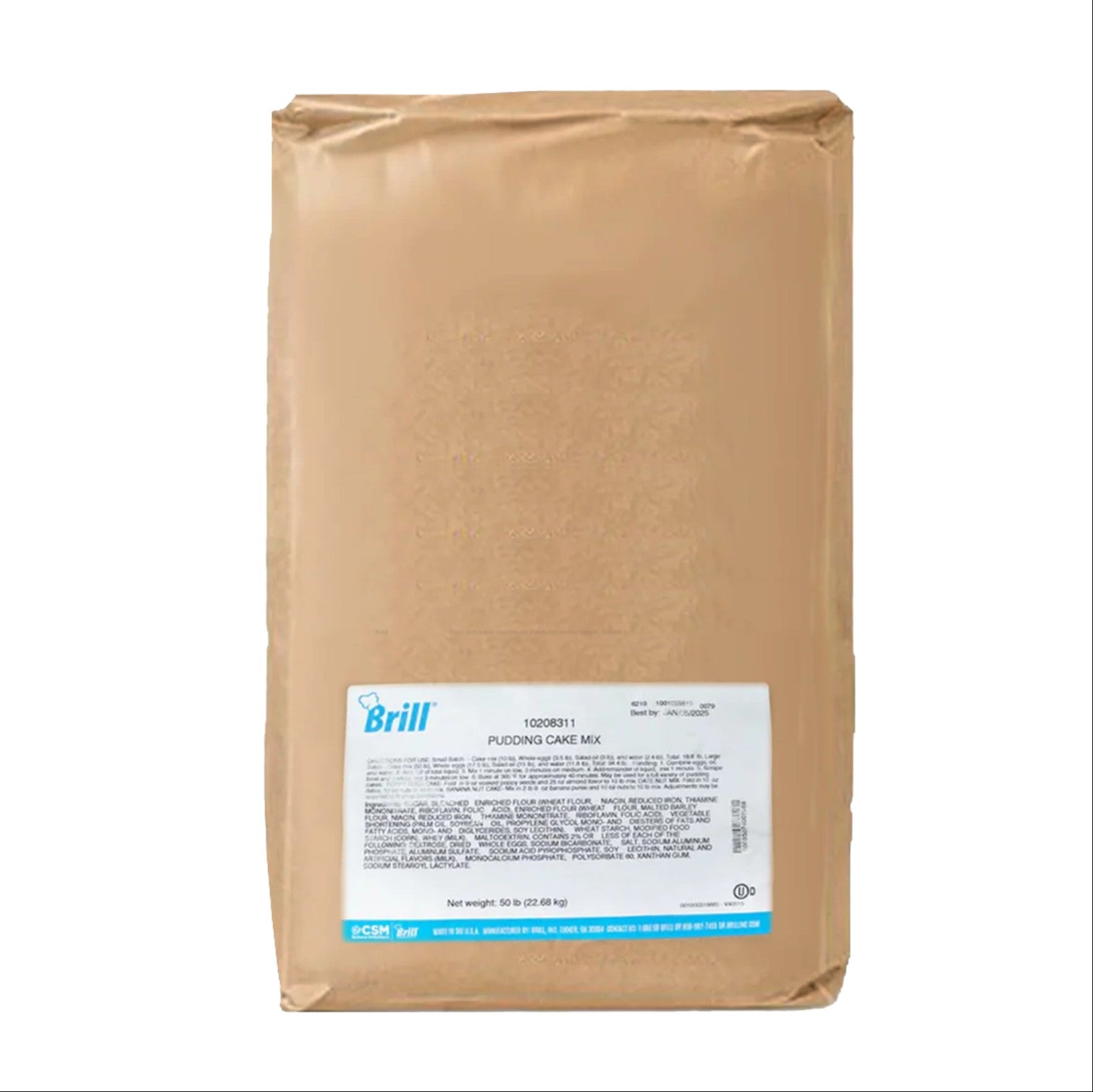 Pre-Mezcla Pudding Cake - 50 lbs.