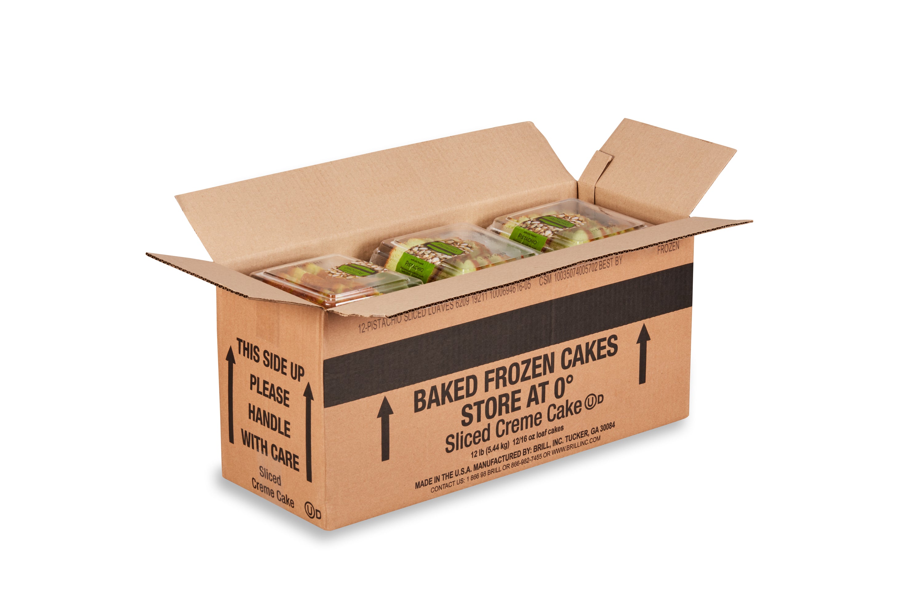 Bizcocho Sliced Pistacho - 12 / 16 oz