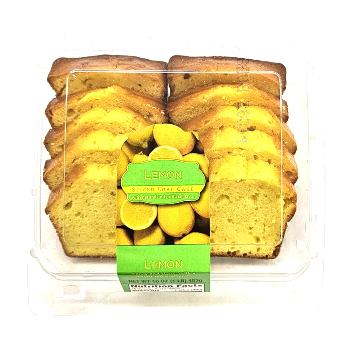 Bizcocho Sliced Limón - 12 / 16 oz