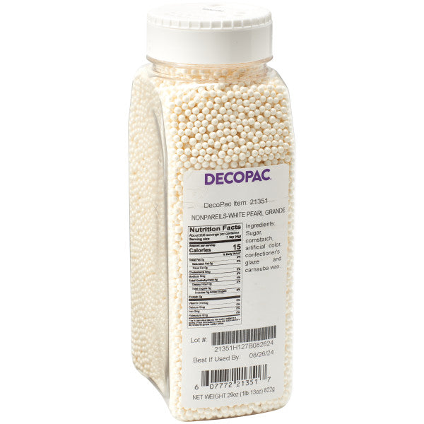 Non-Pareils-White Pearl Grande – 29 oz.