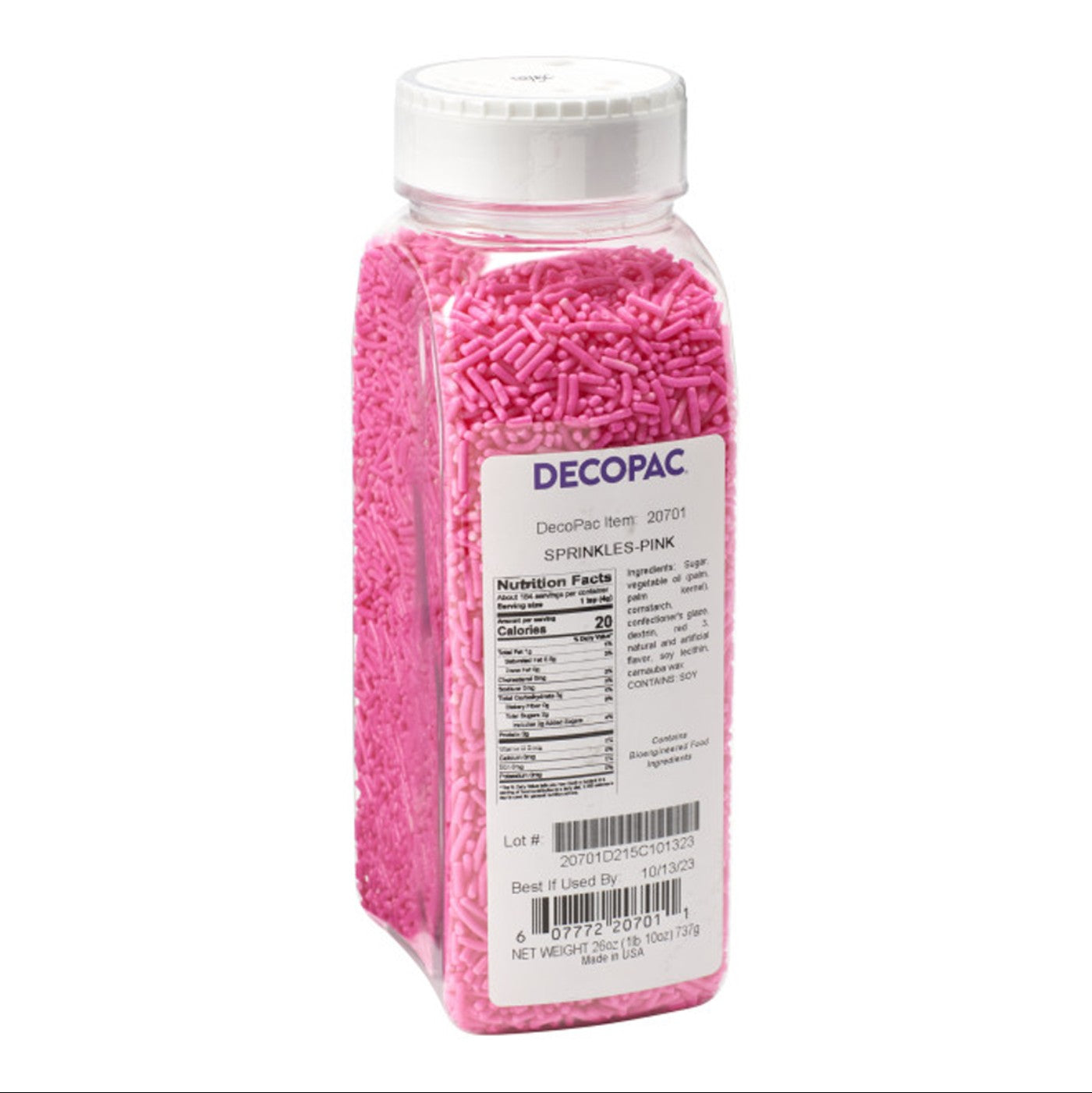 Sprinkles-Pink - 26 oz.