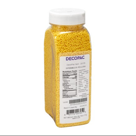Sprinkles–Yellow - 19.5 oz.