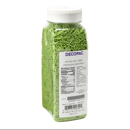 Sprinkles–Lime Green - 19.5 oz.