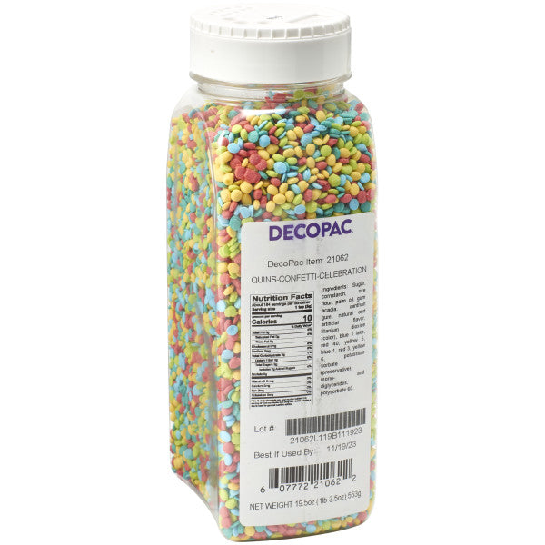 Quins Confetti-Celebration – 19.5 oz
