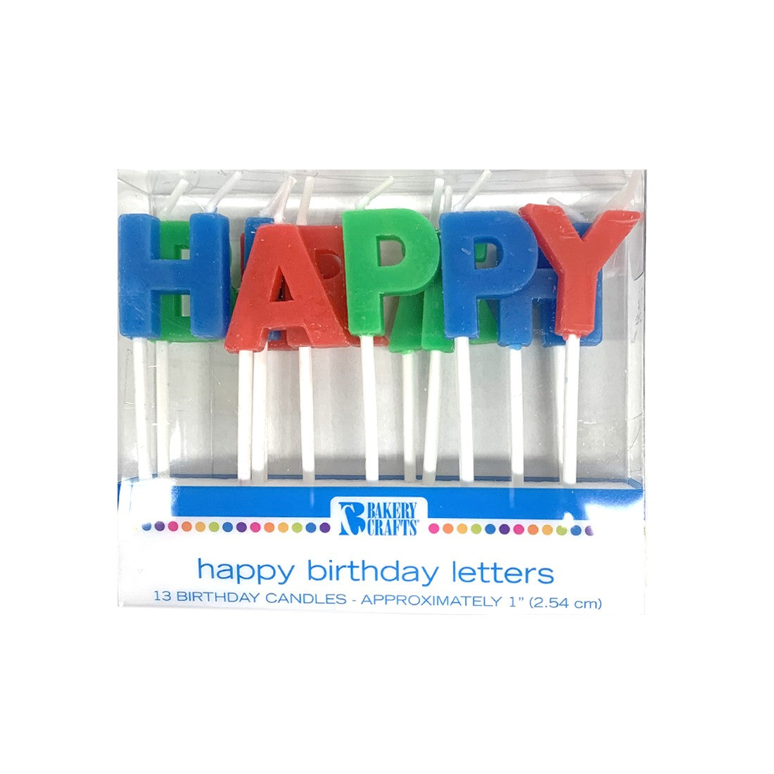 Vela Candle Letter – Happy Birthday