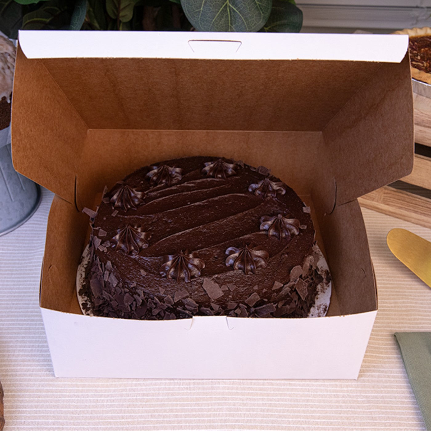 Caja Blanca Premium 12x12x4 - 1 / 100