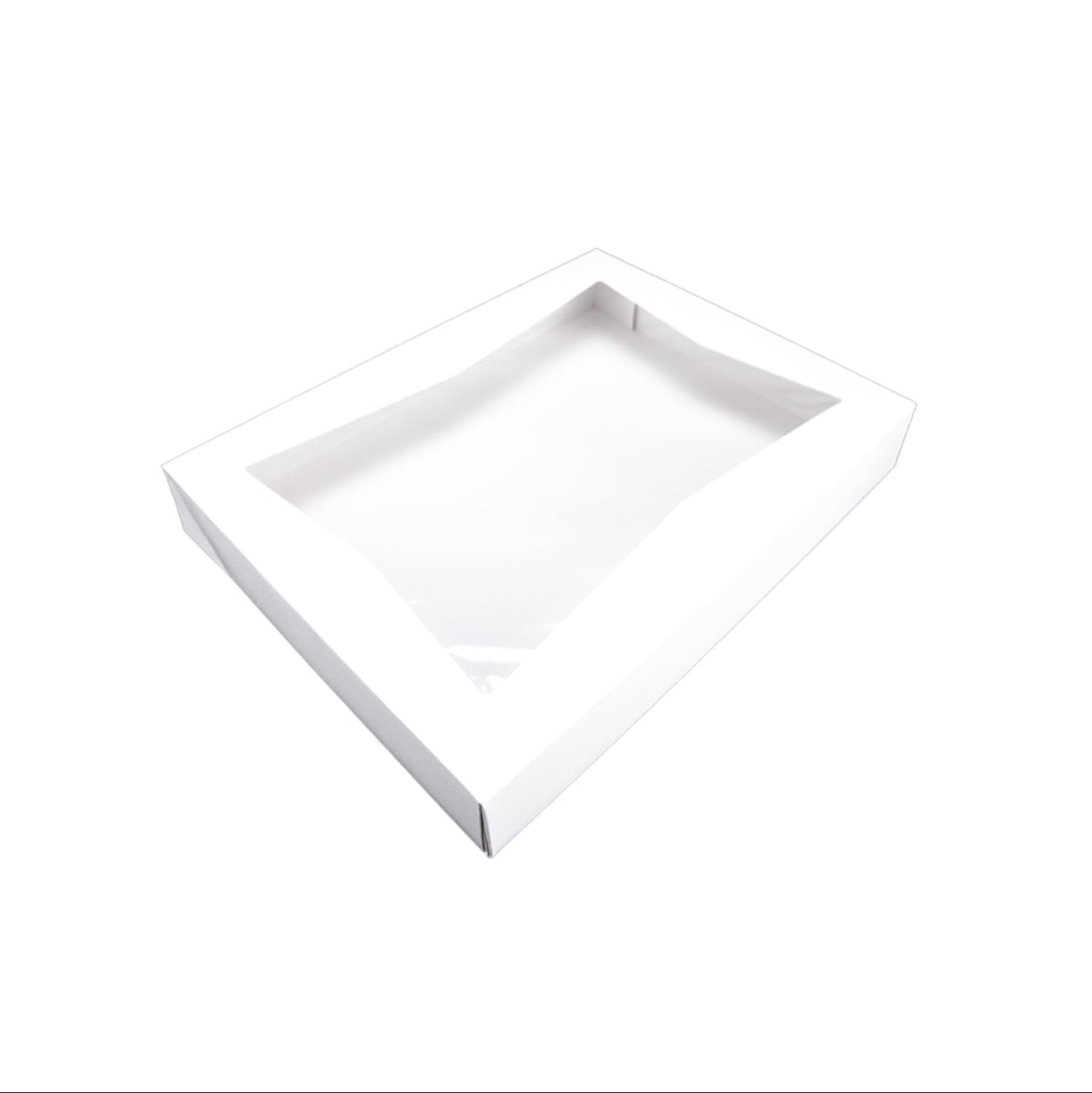 Caja Blanca con Ventana para Donas 1 Docena - 1 / 100