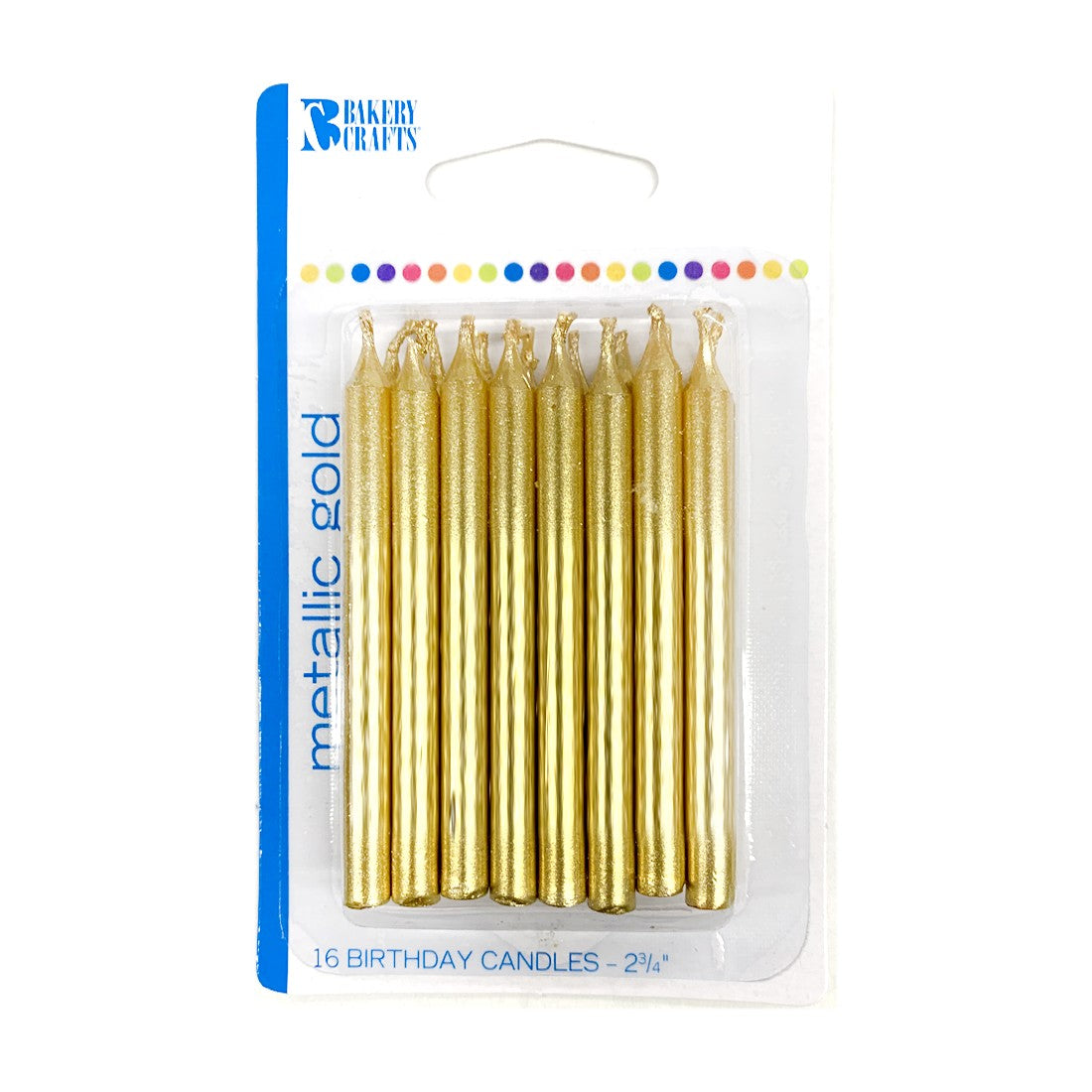 Vela Candle Gold & Silver – Metallic Assorted