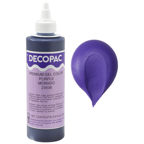 Premium Gel Color Purple - 8 oz.