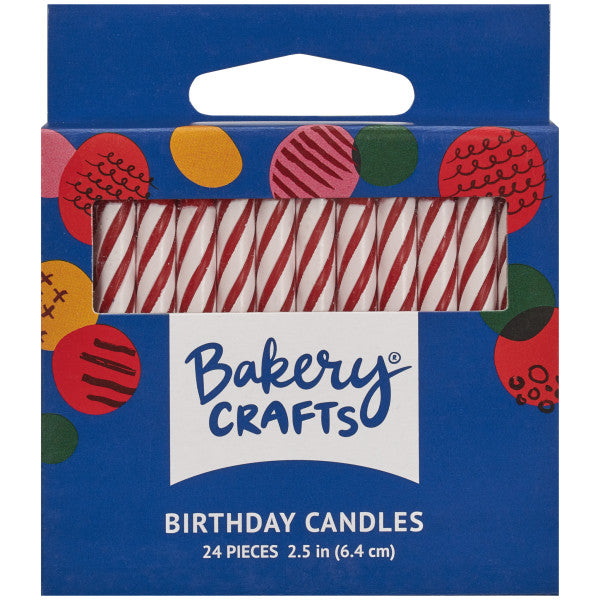 Vela 24 Spiral Candles – Red