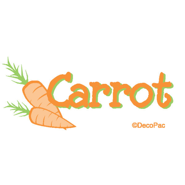 Promotional Label – Carrot - 1 / 500