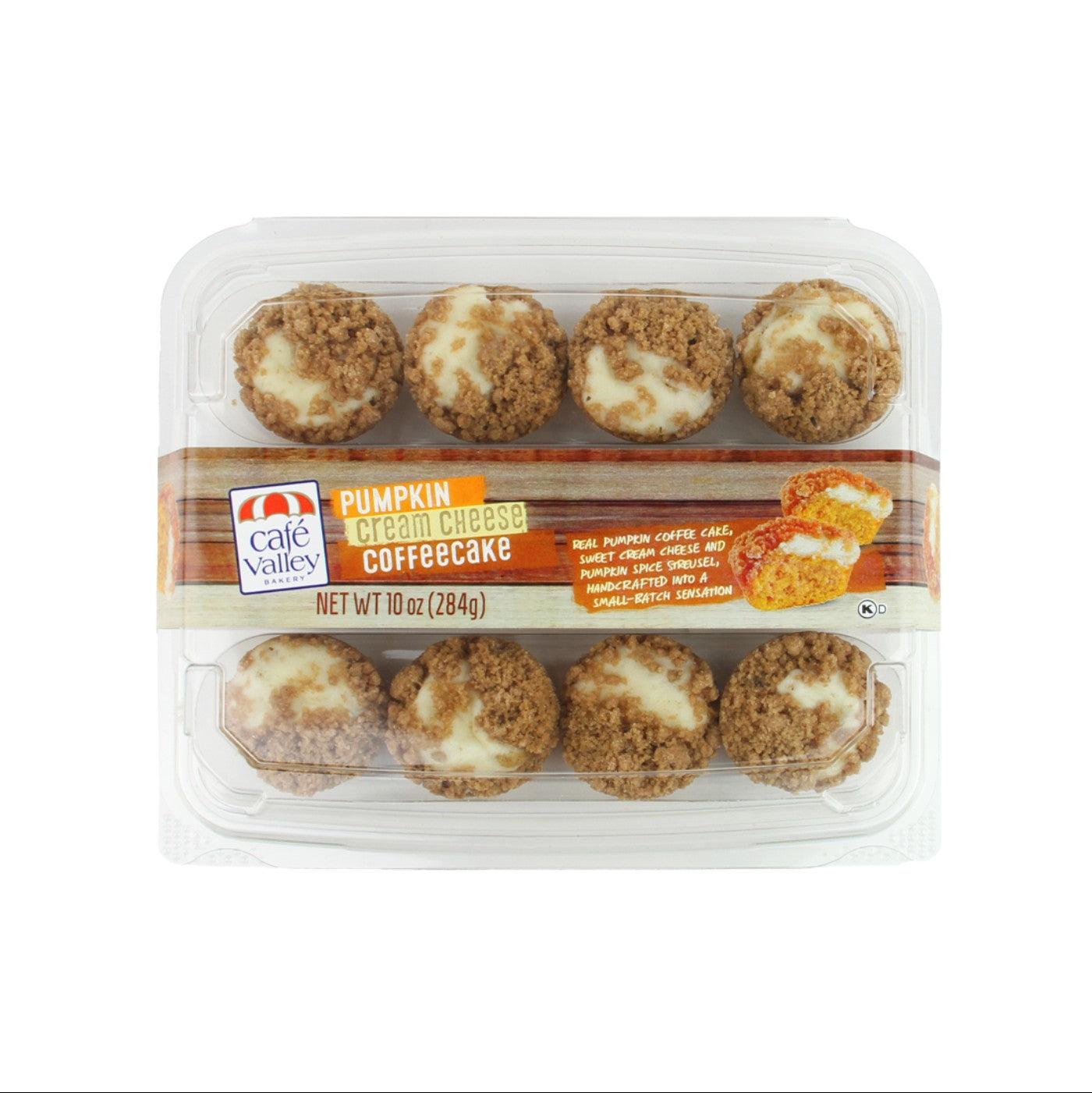 Coffeecake Bites 12 ct Pumpkin Cream Cheese - 12 / 10 oz (Producto de Época)