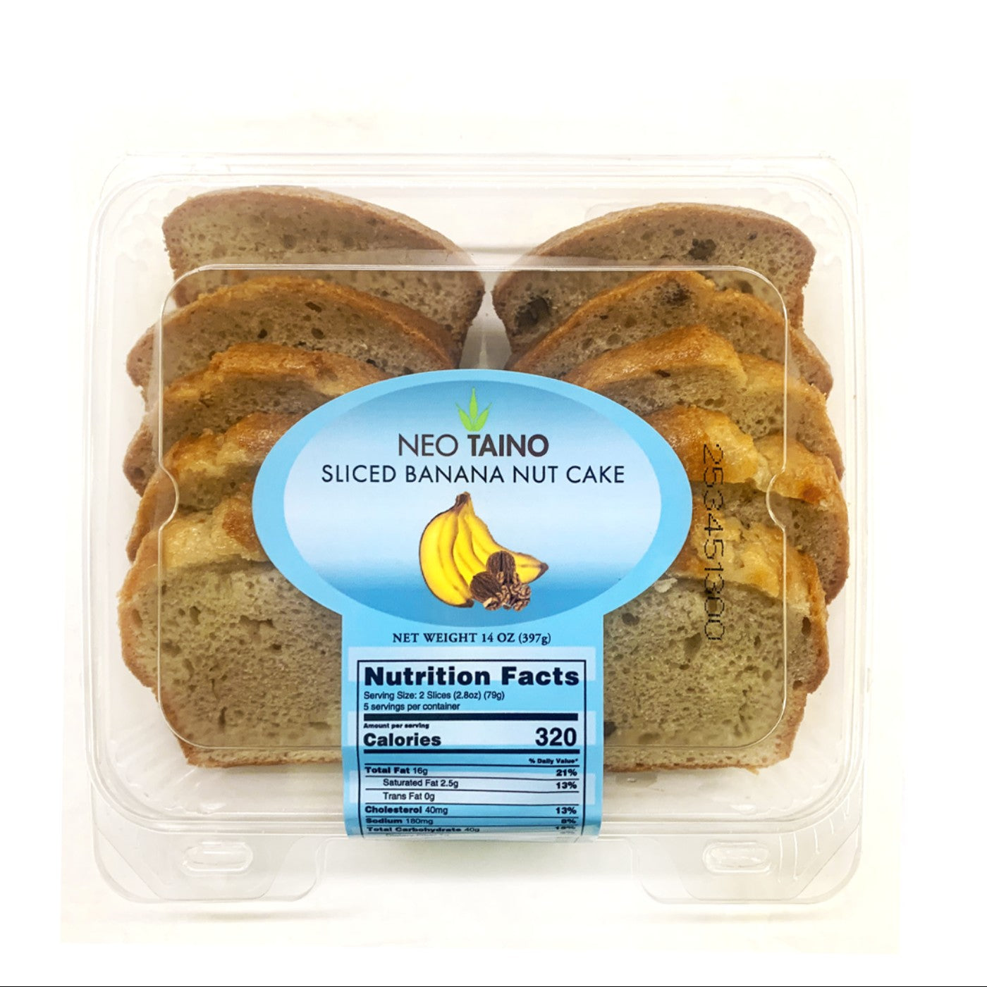 Bizcocho Sliced Banana Nut Creme Cake - 12 / 14 oz